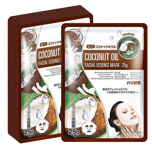 NATURAL COCONUT OIL ELASTICITY - 5 buc - Set Masti De Fata Hidratante - skinseen.ro