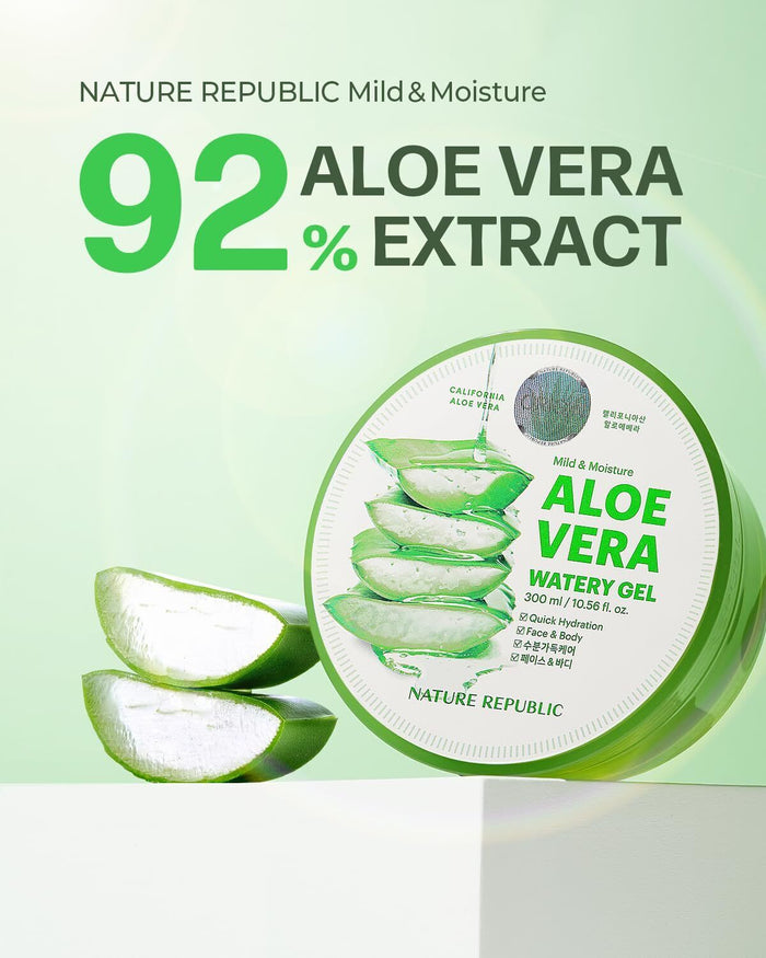 Nature Republic Aloe Vera 92% Soothing Gel