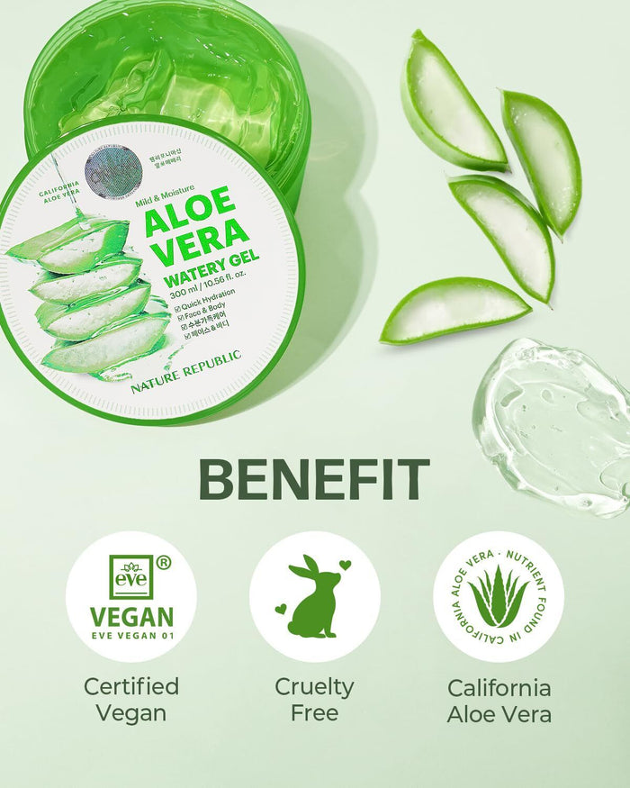 Nature Republic Aloe Vera 92% Soothing Gel