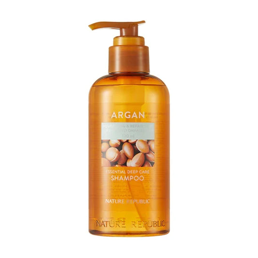 NATURE REPUBLIC Argan Essential Deep Care Shampoo شامبو الشعر بالاركان