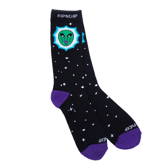 RIPNDIP Nebula Socks (Black)