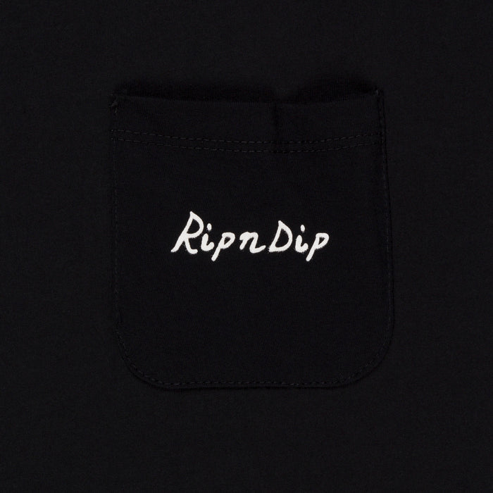 RIPNDIP Nermal Lisa Pocket Tee 2.0 (Black)