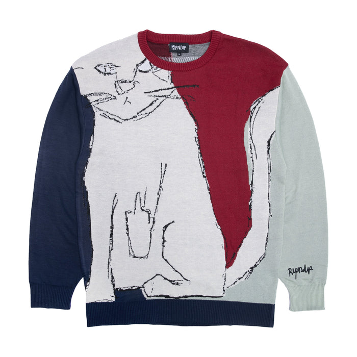 RIPNDIP Nermhol Knit Sweater (Multi)