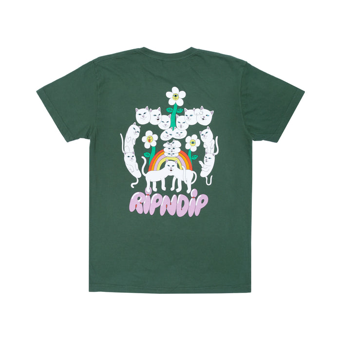 RIPNDIP Nerms Of A Feather Pocket Tee (Olive)