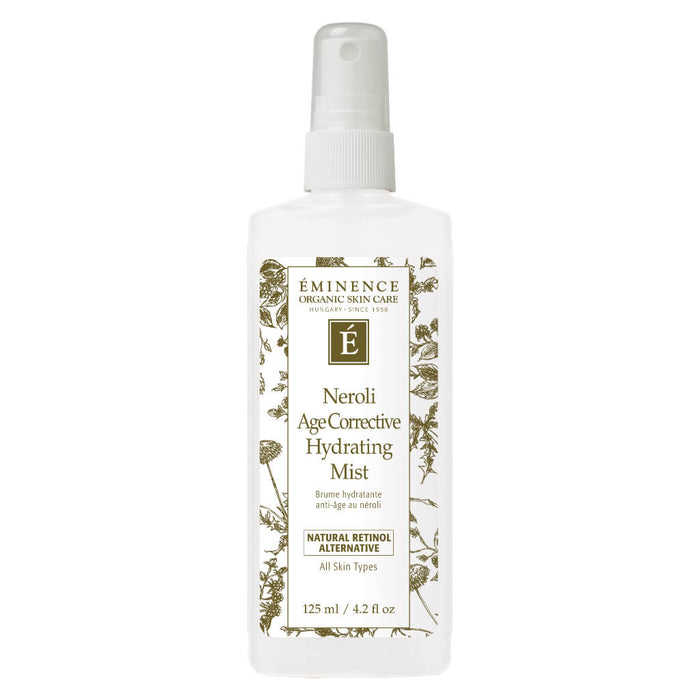 Spray Bottle of Eminence Neroli Age Corrective Hydrating Mist 125 Milliliters