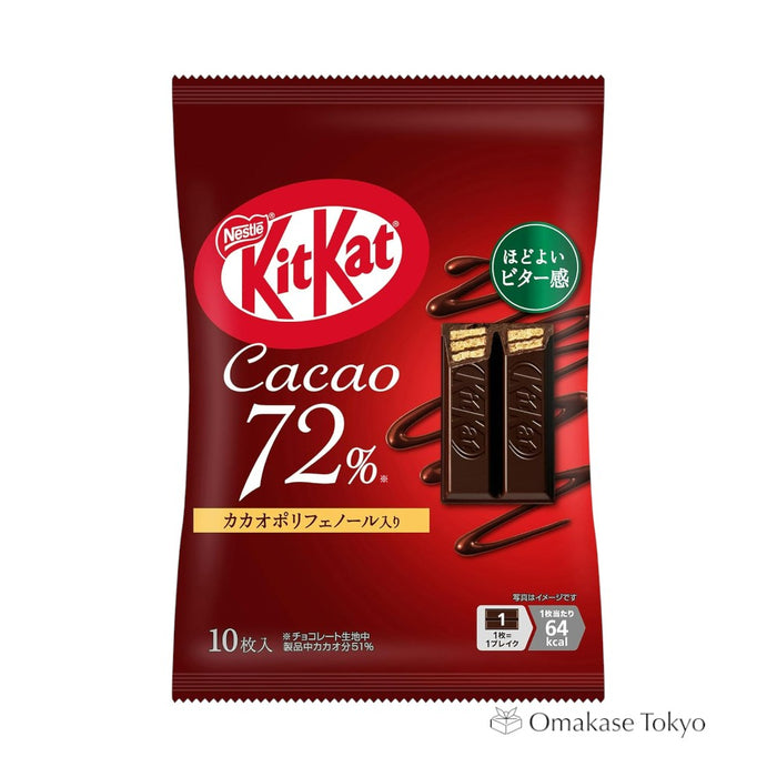 Nestle KitKat Mini Cacao 72% 10pieces