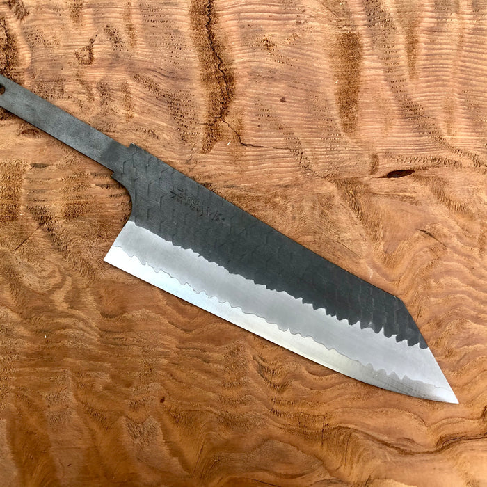 Nigara Hamono SG2 Kurouchi Tsuchime Bunka  180mm - Blade Only
