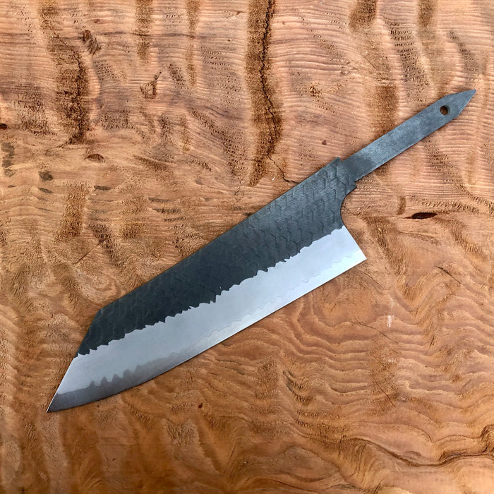 Nigara Hamono SG2 Kurouchi Tsuchime Bunka  180mm - Blade Only