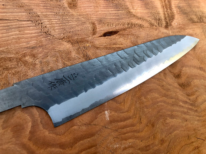 Nigara Hamono SG2 Kurouchi Tsuchime Petty  150mm - Blade Only