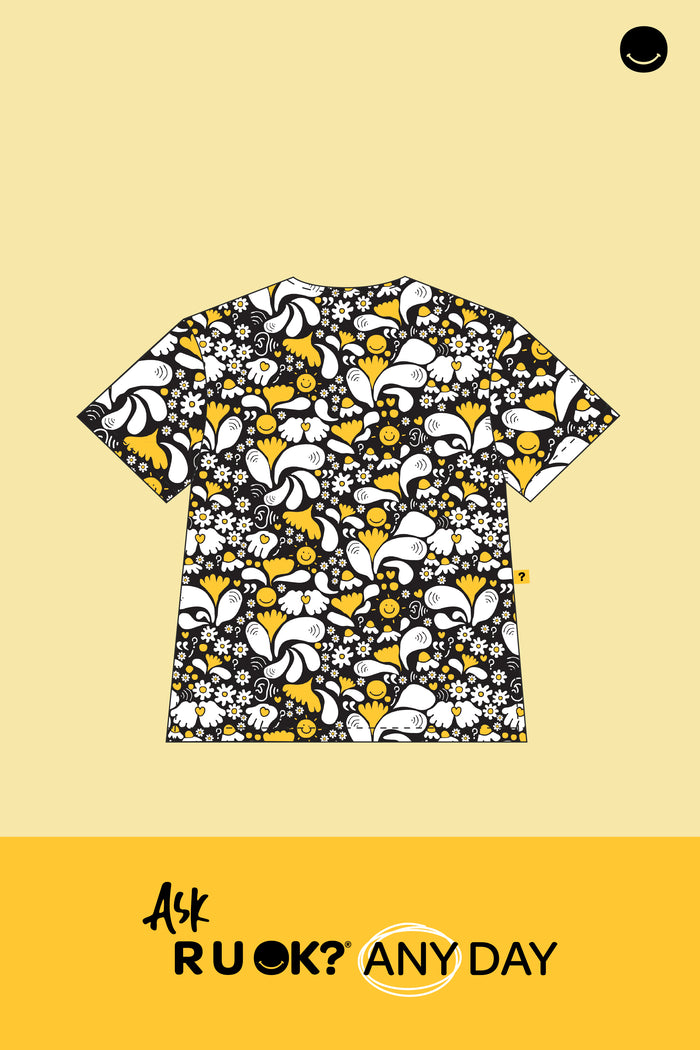 November Pre-Order RU OK? – Unisex Printed Scrub Top