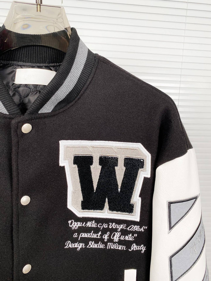 OFF WHITE baseball jacket