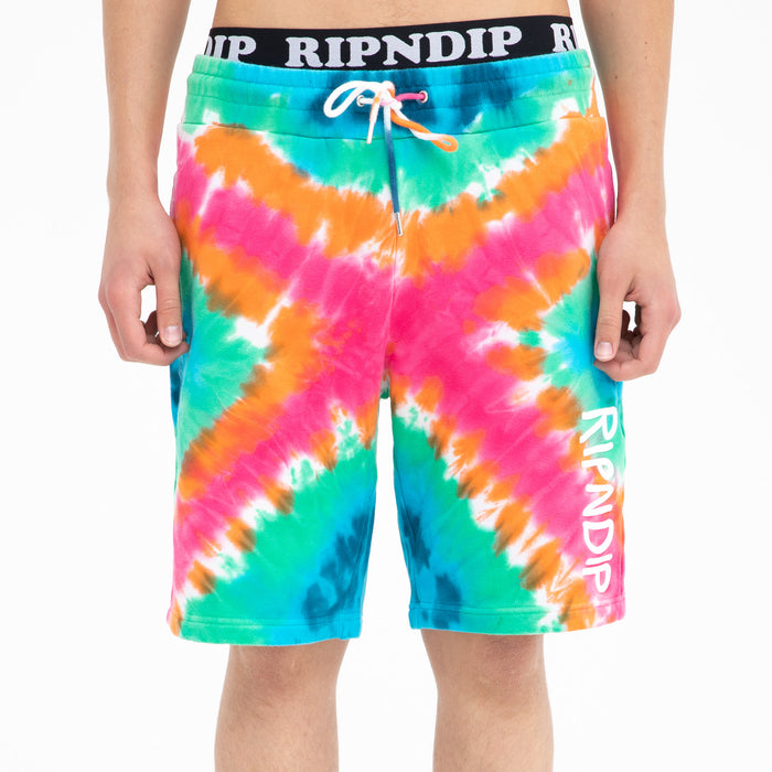 351539 OG Prisma Sweatshorts (Rainbow X Dye)