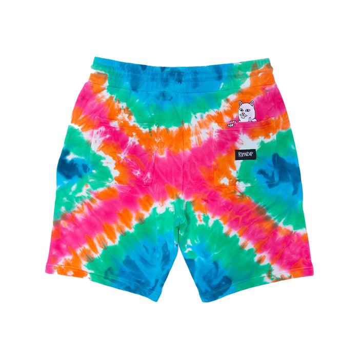 351539 OG Prisma Sweatshorts (Rainbow X Dye)