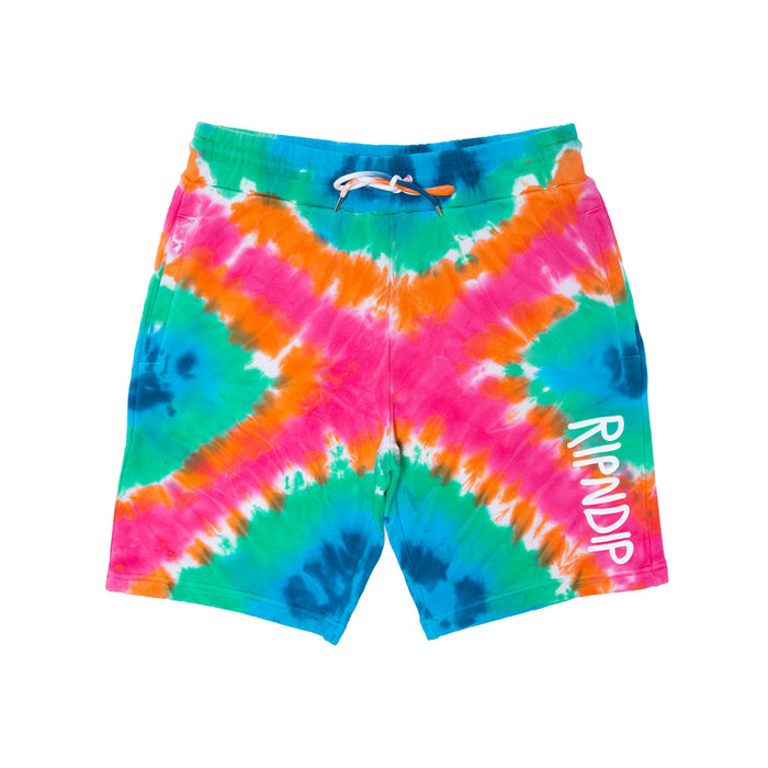 351539 OG Prisma Sweatshorts (Rainbow X Dye)