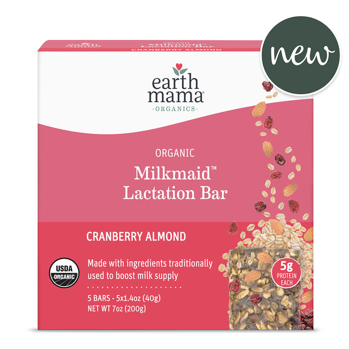 Organic Milkmaid™ Lactation Bars Cranberry Almond