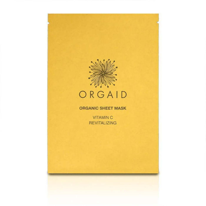 Organic Sheet Mask - Orgaid - Vitamin C & Revitalizing x 1