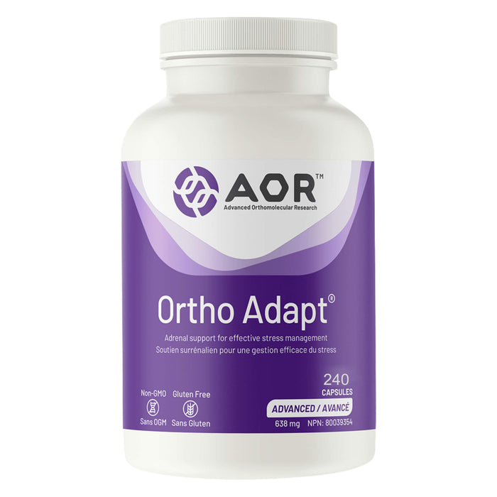 Bottle of AOR Ortho Adapt 240 Capsules