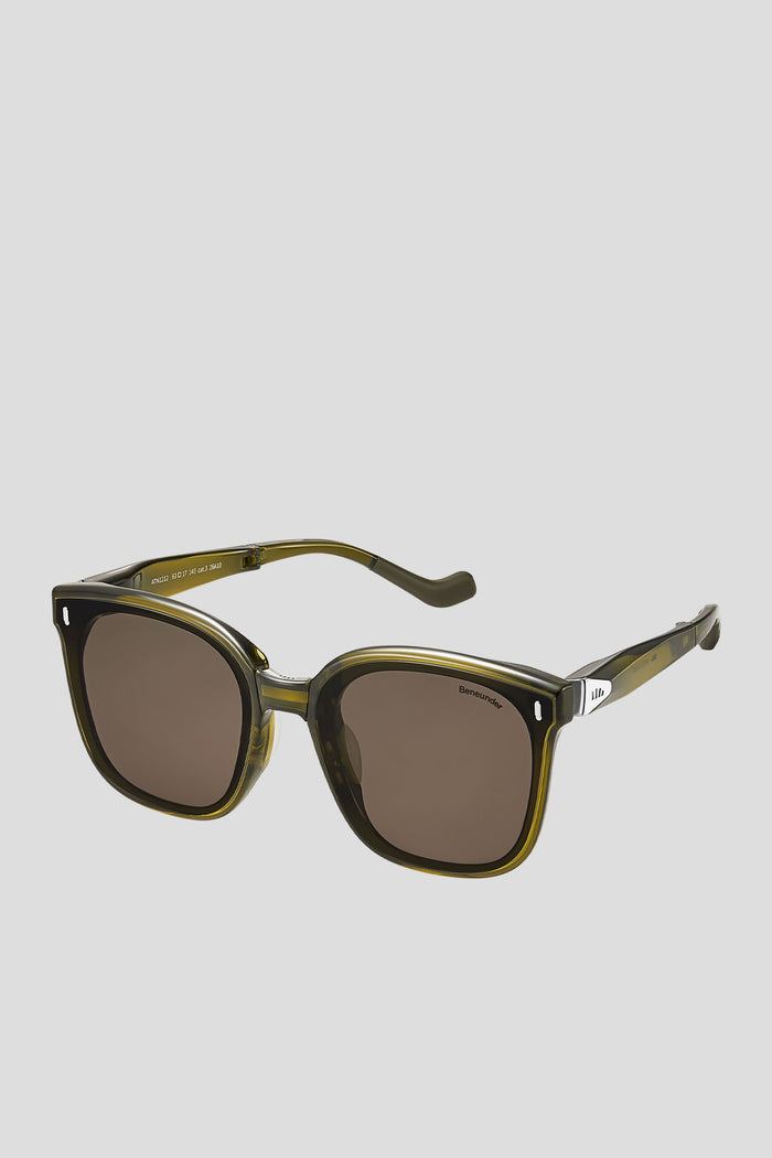 Oversized Square-Round Frame Sunglasses UV 400 FD025