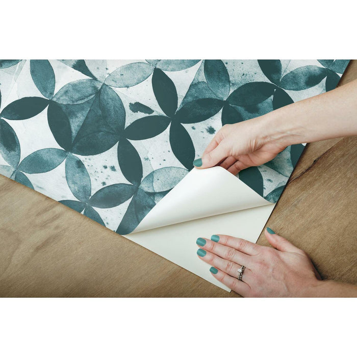 Paul Brent Moroccan Tile Peel & Stick Wallpaper - EonShoppee