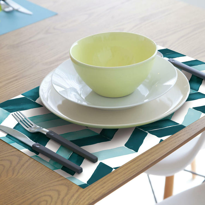 Paul Brent Watercolor Chevron Peel & Stick Wallpaper - EonShoppee