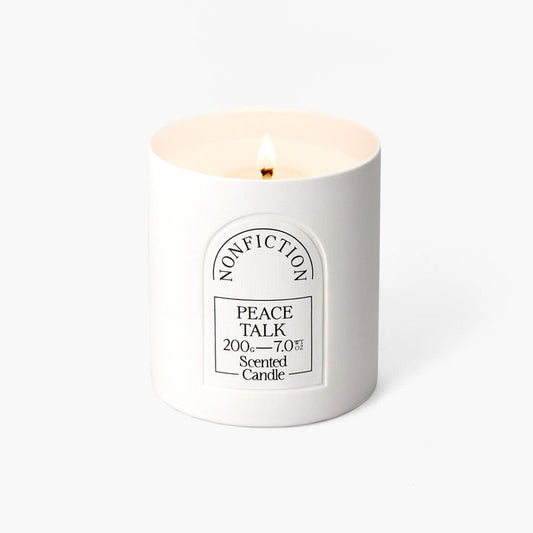 NONFICTION Candle 200g PEACE TALK Scented Candle