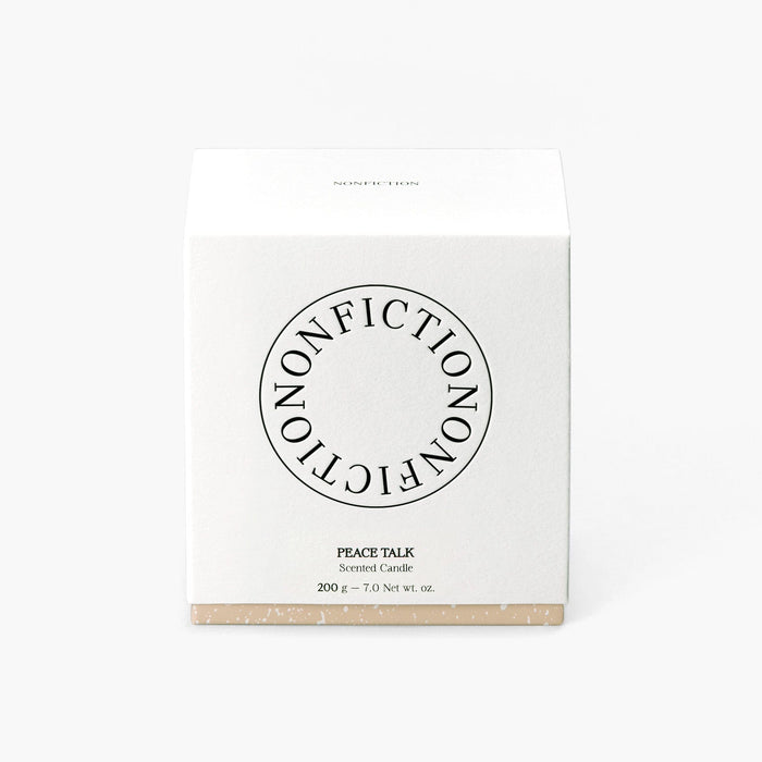 NONFICTION Candle 200g PEACE TALK Scented Candle
