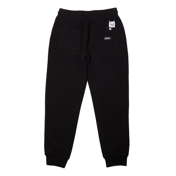RIPNDIP Peek A Nermal Sweat Pants (Black)