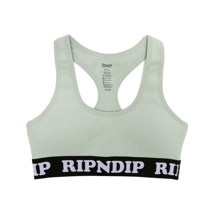 RIPNDIP Peeking Nermal Sports Bra (Sea Moss)