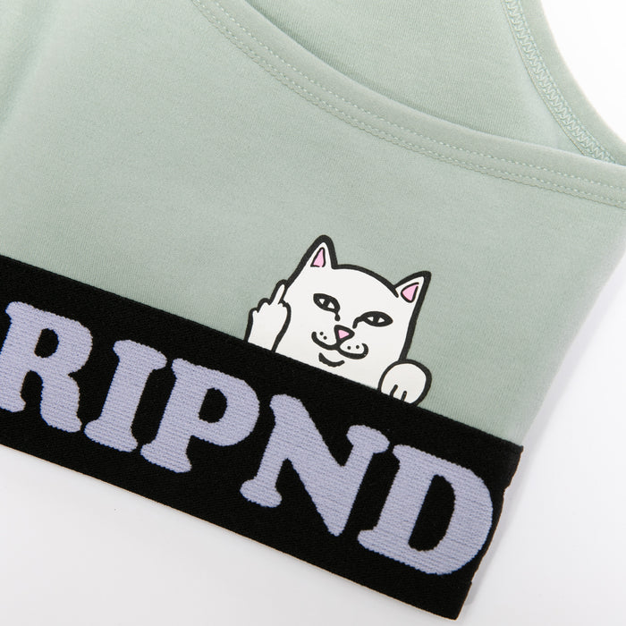RIPNDIP Peeking Nermal Sports Bra (Sea Moss)