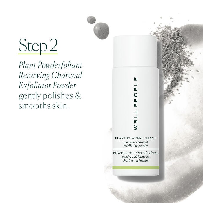 skincare routine step 2 exfoliate face
