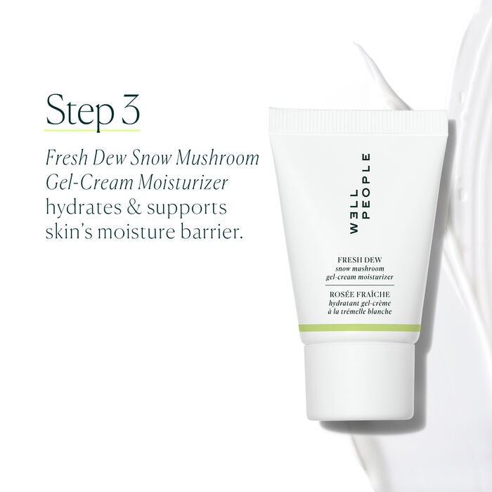 skincare routine step 3 moisturize face