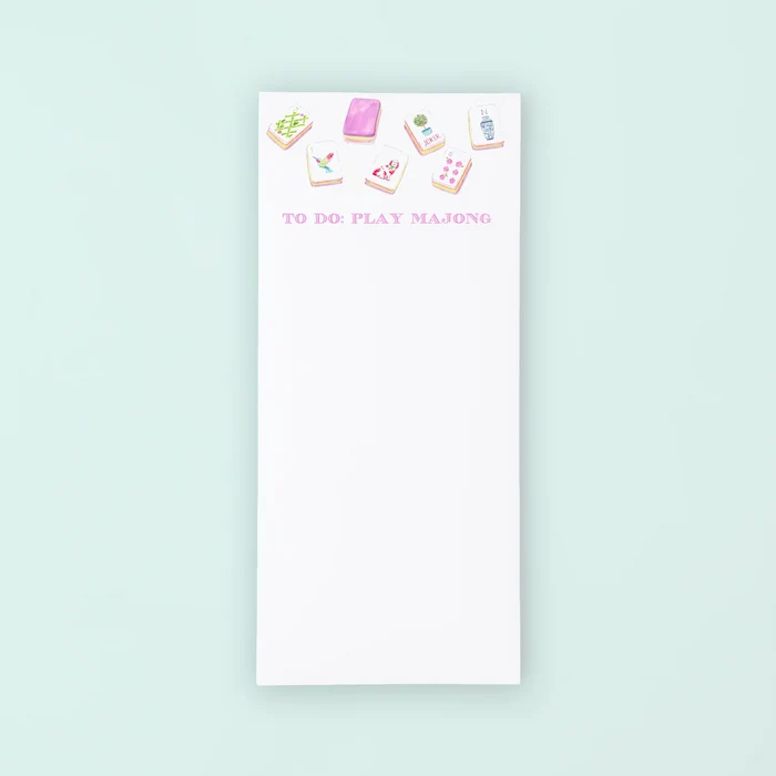 Play Mahjong List Notepad