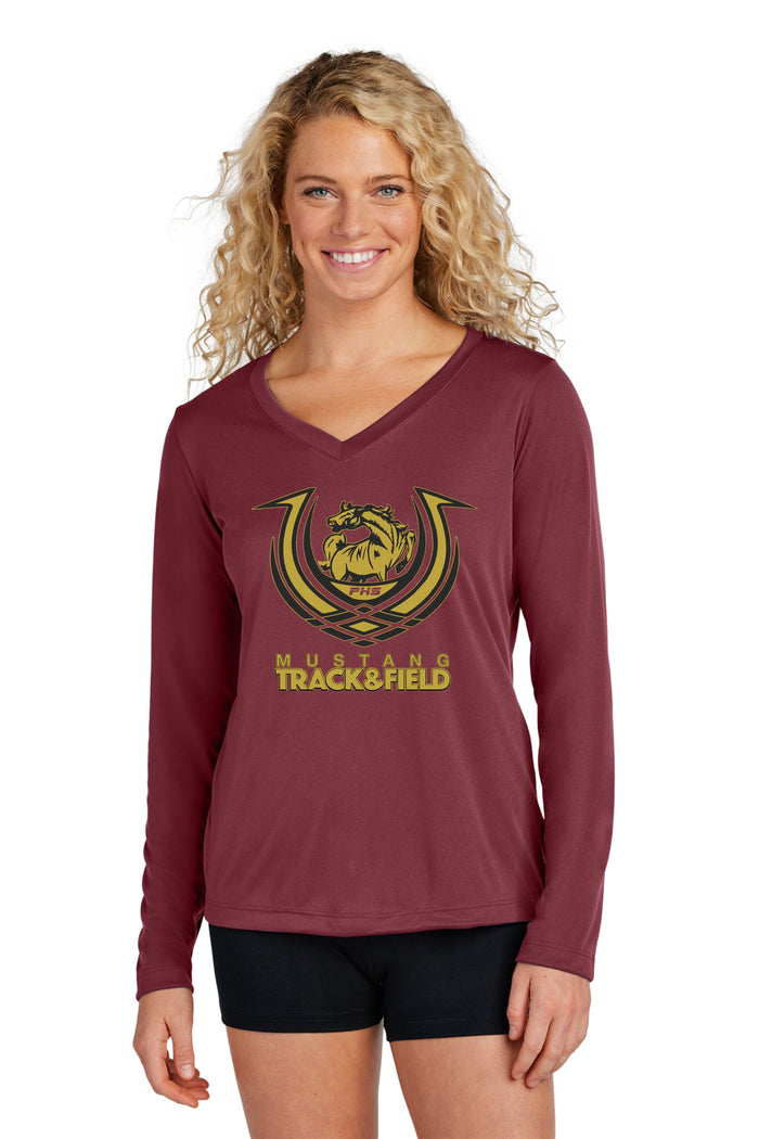 Pondo ATHLETE Track & Field Wicking Long Sleeve Tee