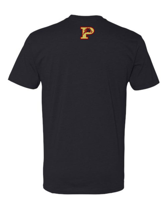 Pondo FAN Track & Field ATHLETIC Tee- matte and glitter