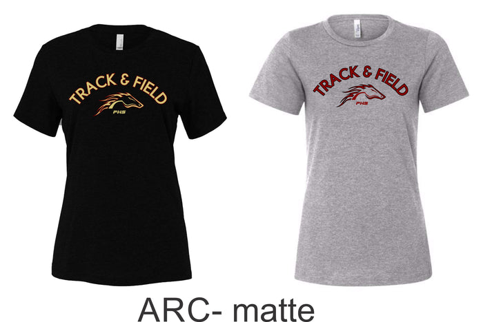 Pondo FAN Track & Field Ladies Bella Canvas Tee- 4 designs