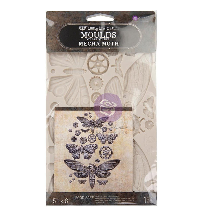 Prima - Finnabair Decor Moulds 5" x 8" - Mecha Moth