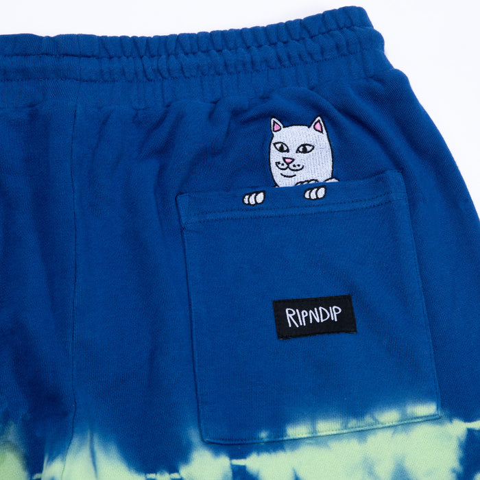 RIPNDIP Prisma Sweatshorts (Navy/Green)