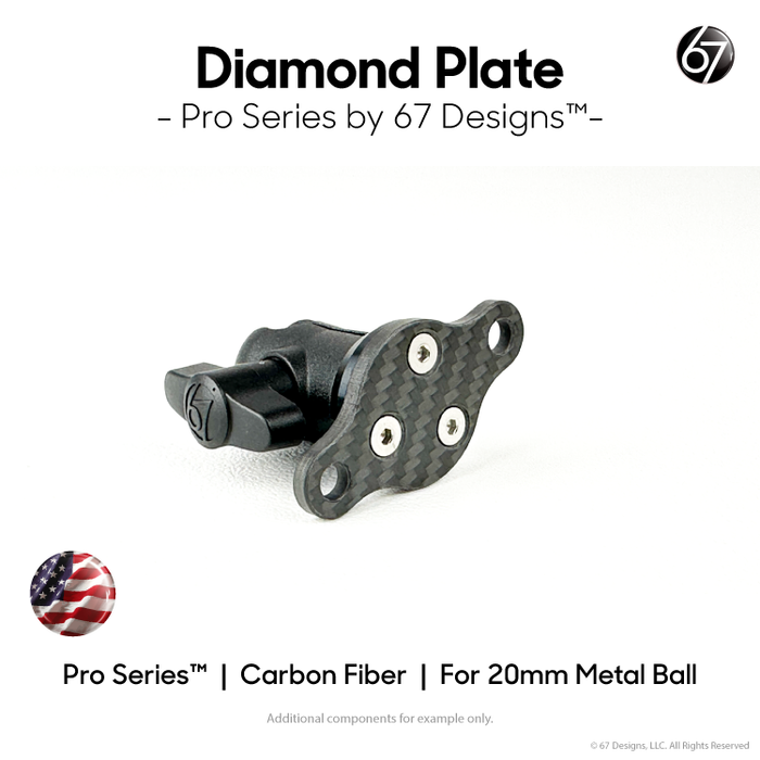Pro Series Diamond Plate Alternative with Clamps