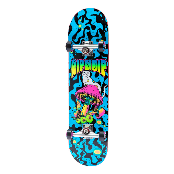 RIPNDIP Psychedelic Complete Skateboard (Blue)