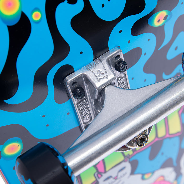 RIPNDIP Psychedelic Complete Skateboard (Blue)