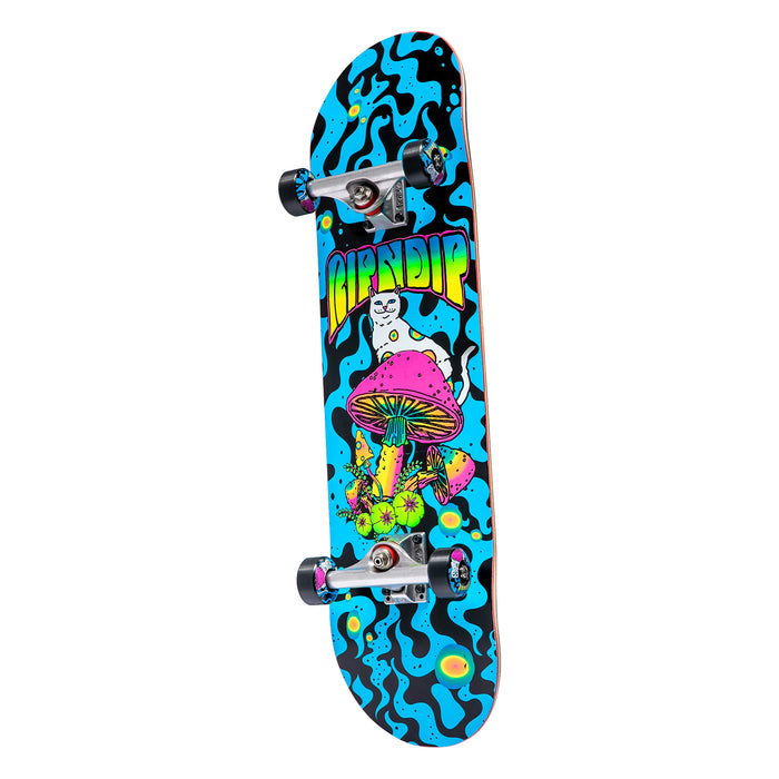 RIPNDIP Psychedelic Complete Skateboard (Blue)