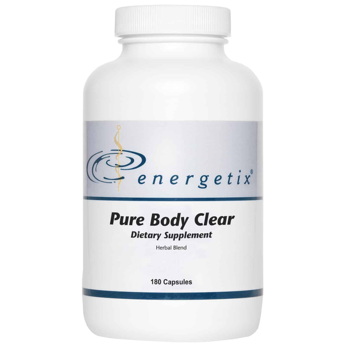 Pure Body Clear is an herbal blend formulated as gentle support for the primary elimination pathways.