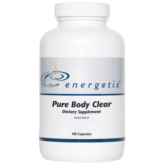 Pure Body Clear is an herbal blend formulated as gentle support for the primary elimination pathways.
