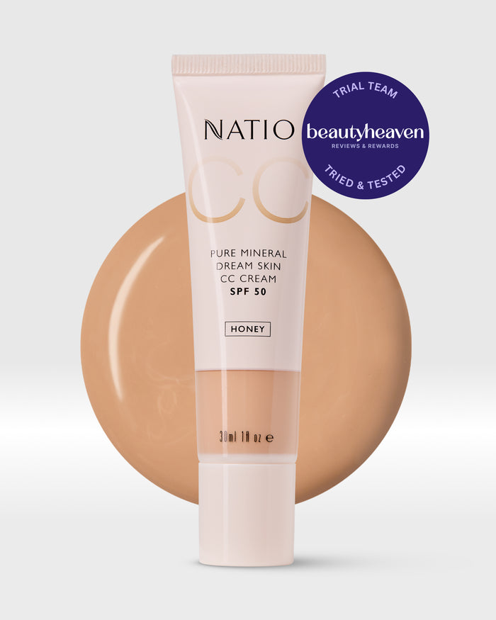 Pure Mineral Dream Skin CC Cream SPF 50 Honey
