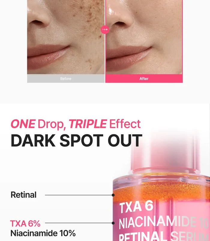 Purito Seoul TXA 6 Niacinamide 10 Retinal Serum 30Ml