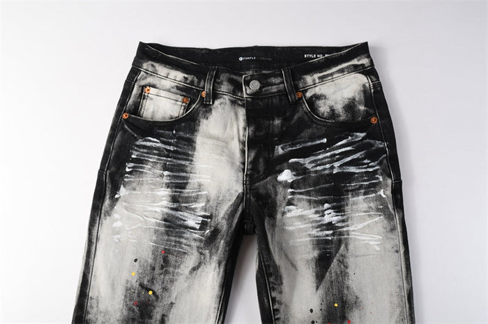 PURPLE  Fashion Jeans 9111
