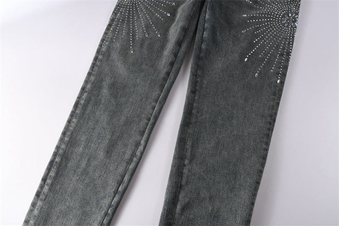 PURPLE  Fashion Jeans 9122