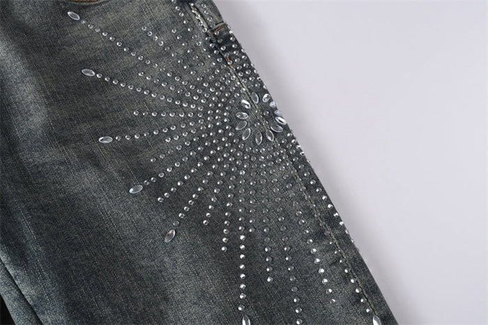 PURPLE  Fashion Jeans 9122
