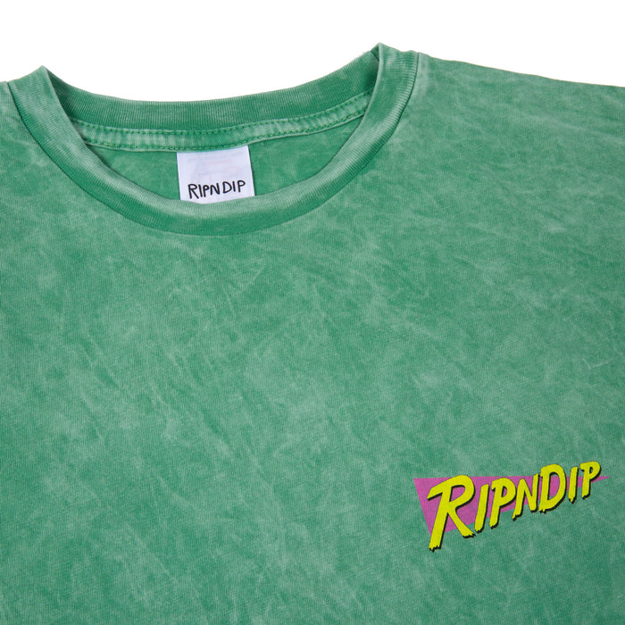 RipNDip Purple Haze Tee (Green Vintage Wash)