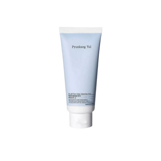 PYUNKANG YUL Low pH Pore Deep Cleansing Foam is a gentle yet effective facial cleanser designed to remove impurities without stripping the skin. Formulated with a low pH to support the skin’s natural barrier, it deeply cleans pores while keeping the skin balanced. Enriched with Centella Asiatica, Tea Tree, and Witch Hazel Extracts, it helps soothe and refine the skin, while Sodium Hyaluronate and Beta-Glucan provide light hydration for a fresh, clean finish. Perfect for daily use and sensitive s